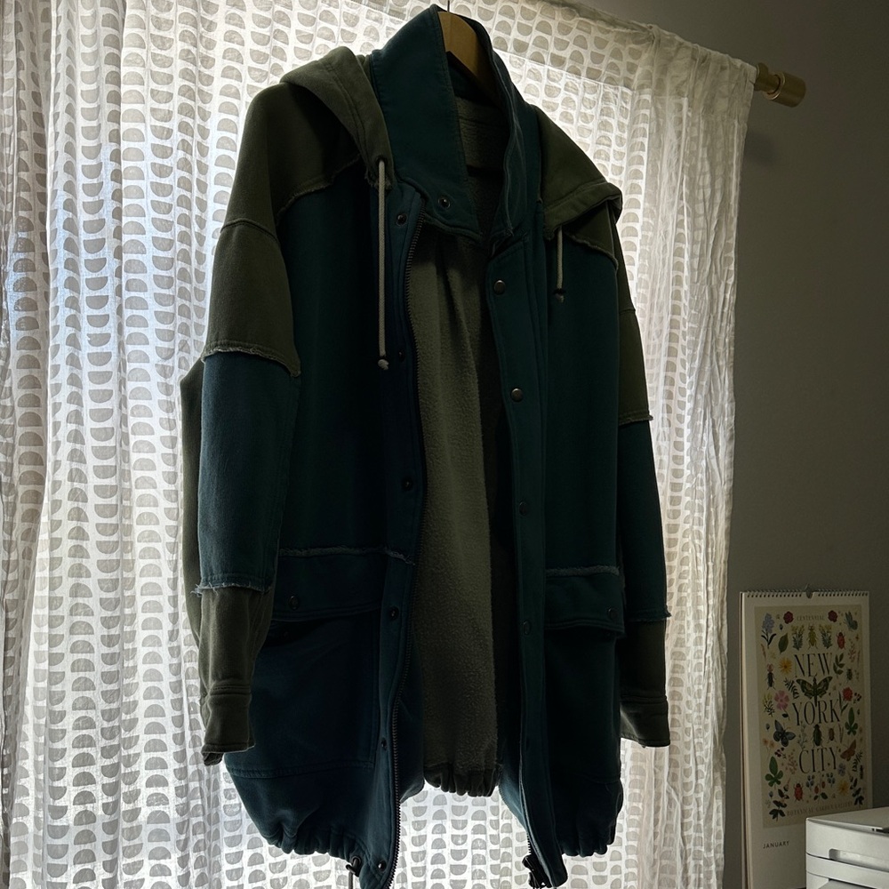 FP Movement by Free People Green and Teal Jacket